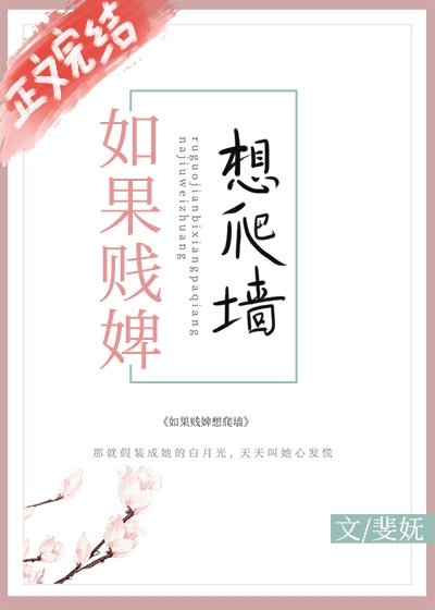 替身男主:霸道丫鬟必须爱/如果贱婢想爬墙